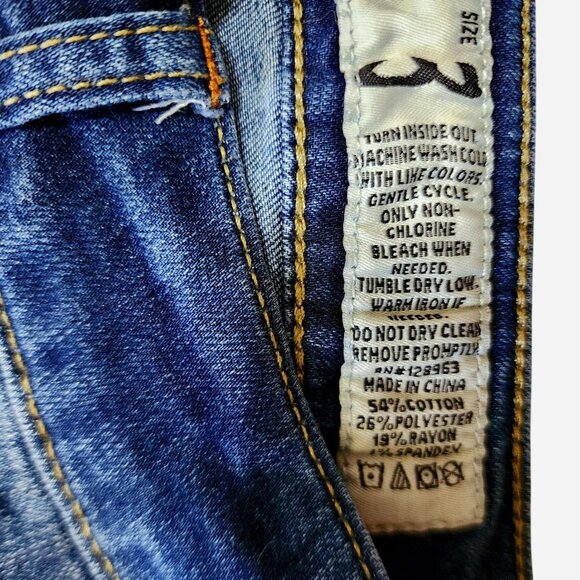 Indigo Rein Skinny Distressed Jeans size 3 - Picture 4 of 8